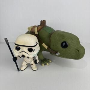 Funko Pop Starwars Sandtrooper And Dewback